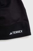 Шапка adidas TERREX колір чорний з тонкого трикотажу