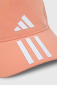 Кепка adidas Performance колір помаранчевий з принтом Кепка adidas Performance колір помаранчевий з принтом