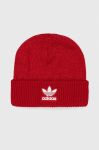 Шапка adidas Originals колір червоний Шапка adidas Originals колір червоний