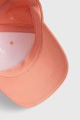Бавовняна бейсболка adidas колір помаранчевий з принтом Бавовняна бейсболка adidas колір помаранчевий з принтом