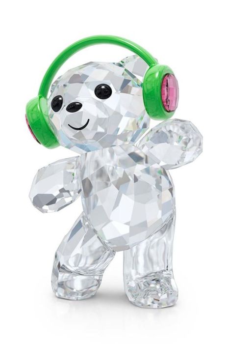 Декорація Swarovski Kris Bear Just Dance колір прозорий Декорація Swarovski Kris Bear Just Dance колір прозорий