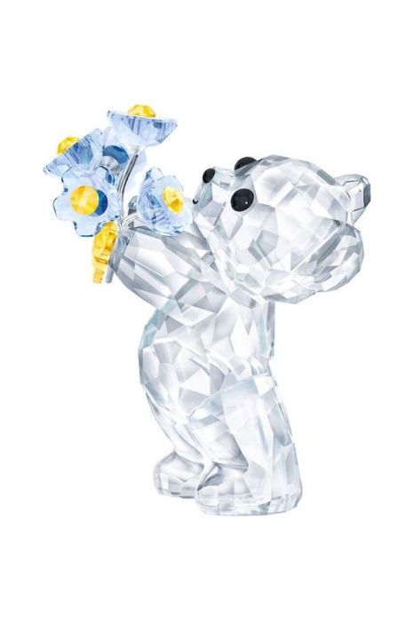 Декорація Swarovski Kris Bear - Forget-me-not колір прозорий Декорація Swarovski Kris Bear - Forget-me-not колір прозорий