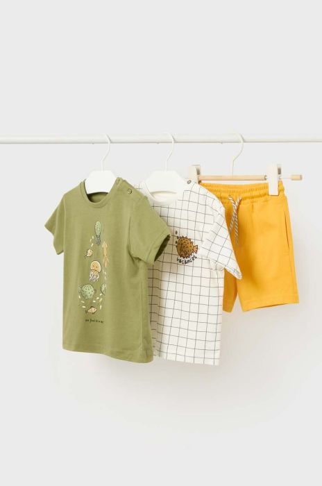 Комплект для немовлят Mayoral колір зелений (2942497) Комплект для немовлят Mayoral колір зелений (2942497)