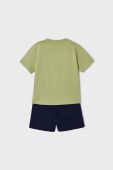Дитячий бавовняний комплект Mayoral колір зелений (2939601)