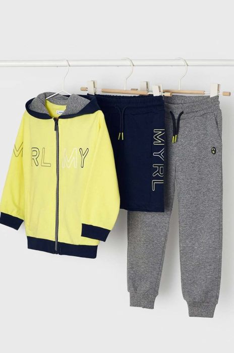 Дитячий спортивний костюм Mayoral колір жовтий (2933475) Дитячий спортивний костюм Mayoral колір жовтий (2933475)