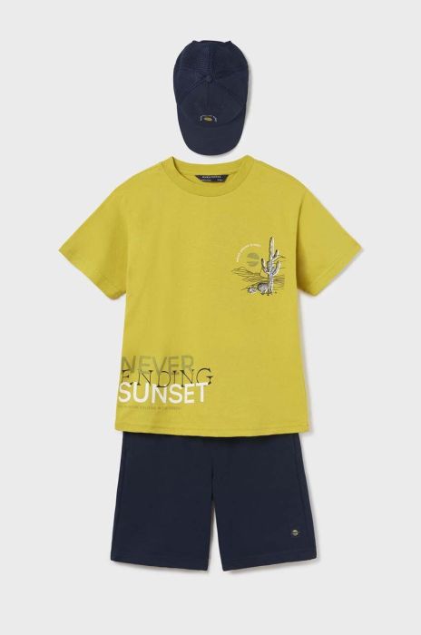 Дитячий бавовняний комплект Mayoral колір зелений (2964915) Дитячий бавовняний комплект Mayoral колір зелений (2964915)