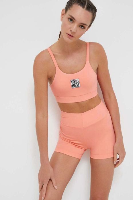 Тренувальний топ і шорти LaBellaMafia Go On колір помаранчевий Тренувальний топ і шорти LaBellaMafia Go On колір помаранчевий