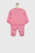 Дитячий спортивний костюм adidas I 3S CB FT JOG колір рожевий Дитячий спортивний костюм adidas I 3S CB FT JOG колір рожевий