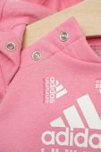 Дитячий спортивний костюм adidas I BLUV FL колір рожевий Дитячий спортивний костюм adidas I BLUV FL колір рожевий