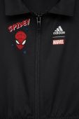 Дитячий комбінезон adidas LB DY SM x Marvel колір чорний Дитячий комбінезон adidas LB DY SM x Marvel колір чорний
