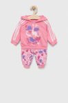 Дитячий спортивний костюм adidas I AOP FT колір рожевий Дитячий спортивний костюм adidas I AOP FT колір рожевий