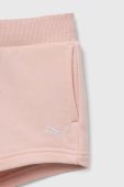 Дитячий спортивний костюм Puma Loungewear Short Suit G колір рожевий