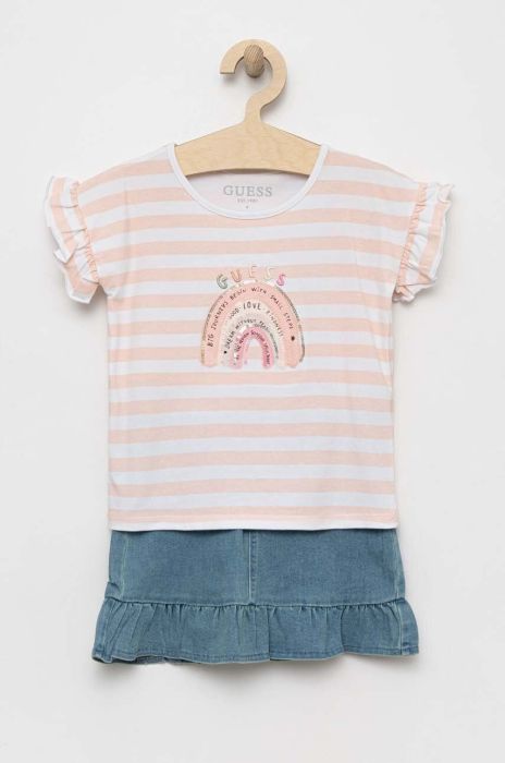 Дитячий комплект Guess колір рожевий (3136176) Дитячий комплект Guess колір рожевий (3136176)