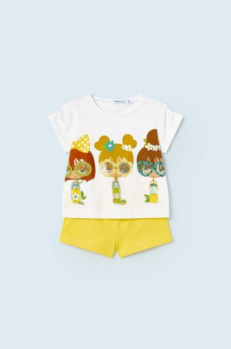 Комплект для немовлят Mayoral колір жовтий (2942751) Комплект для немовлят Mayoral колір жовтий (2942751)