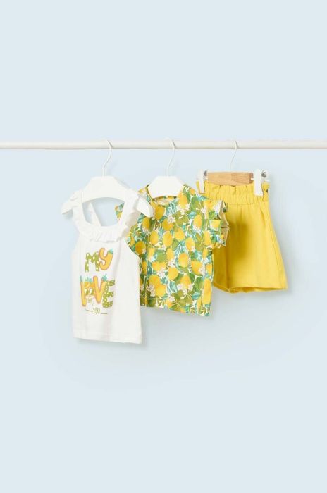 Комплект для немовлят Mayoral колір жовтий (2942812) Комплект для немовлят Mayoral колір жовтий (2942812)