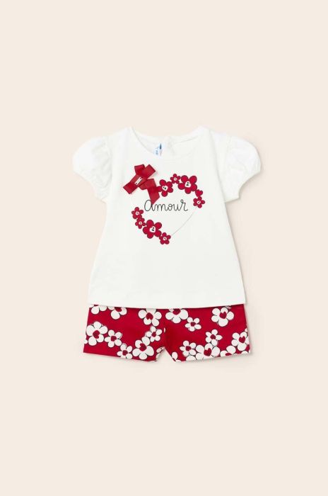 Комплект для немовлят Mayoral колір червоний (2942824) Комплект для немовлят Mayoral колір червоний (2942824)