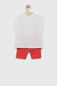 Дитячий комплект United Colors of Benetton колір червоний Дитячий комплект United Colors of Benetton колір червоний