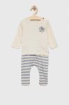 Комплект для немовлят United Colors of Benetton колір бежевий