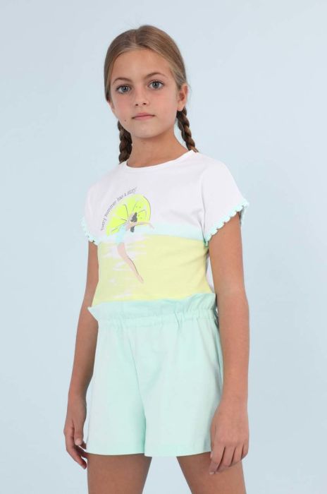 Дитячий бавовняний комплект Mayoral колір бірюзовий (2954253) Дитячий бавовняний комплект Mayoral колір бірюзовий (2954253)