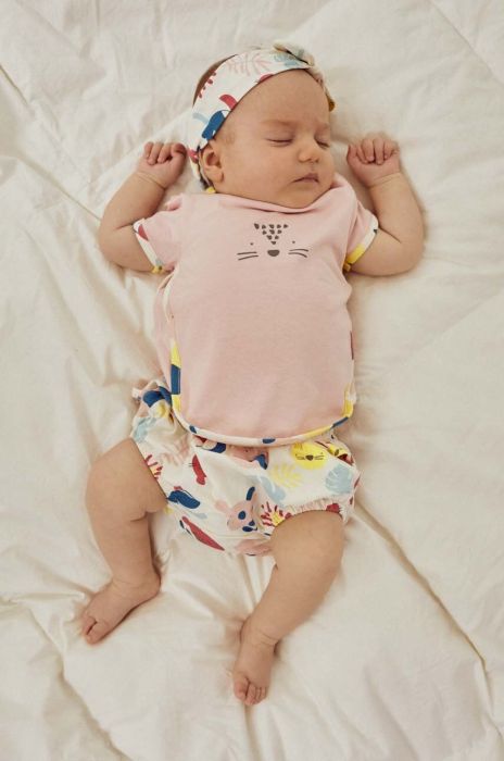 Комплект для немовлят zippy колір фіолетовий (3213896) Комплект для немовлят zippy колір фіолетовий (3213896)