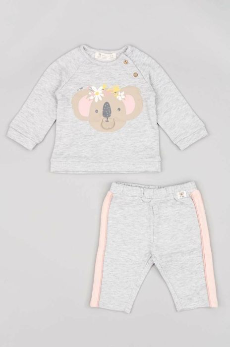 Cпортивний костюм для немовлят zippy колір сірий (3064553) Cпортивний костюм для немовлят zippy колір сірий (3064553)