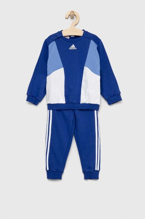 Дитячий комплект adidas I 3S CB FT JOG колір блакитний Дитячий комплект adidas I 3S CB FT JOG колір блакитний