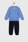 Дитячий спортивний костюм adidas I LIN FL колір блакитний