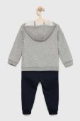 Дитячий спортивний костюм adidas I BLUV FL колір сірий