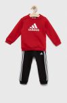 Дитячий спортивний костюм adidas I BOS LOGO колір червоний Дитячий спортивний костюм adidas I BOS LOGO колір червоний