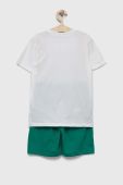 Дитячий бавовняний комплект United Colors of Benetton колір зелений (3291543) Дитячий бавовняний комплект United Colors of Benetton колір зелений (3291543)