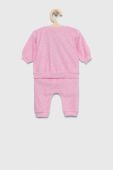 Cпортивний костюм для немовлят United Colors of Benetton колір рожевий Cпортивний костюм для немовлят United Colors of Benetton колір рожевий
