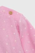 Cпортивний костюм для немовлят United Colors of Benetton колір рожевий Cпортивний костюм для немовлят United Colors of Benetton колір рожевий