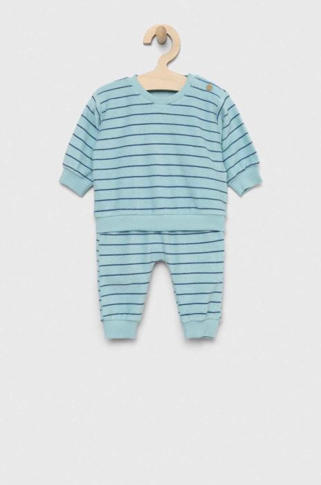 Cпортивний костюм для немовлят United Colors of Benetton колір блакитний Cпортивний костюм для немовлят United Colors of Benetton колір блакитний