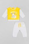 Дитячий спортивний костюм zippy колір жовтий Дитячий спортивний костюм zippy колір жовтий
