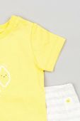Дитячий бавовняний комплект zippy колір жовтий (3064556) Дитячий бавовняний комплект zippy колір жовтий (3064556)