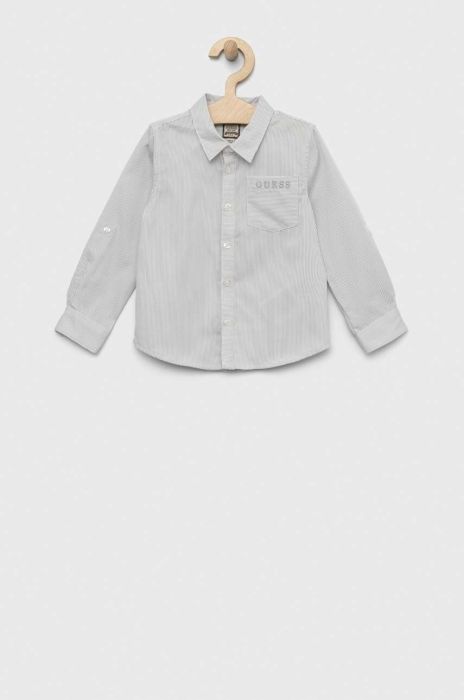 Дитяча сорочка Guess колір сірий