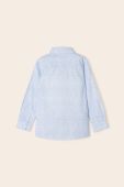 Дитяча бавовняна сорочка Mayoral колір блакитний (2965060) Дитяча бавовняна сорочка Mayoral колір блакитний (2965060)