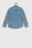 Дитяча сорочка Tommy Hilfiger колір блакитний (3073823)