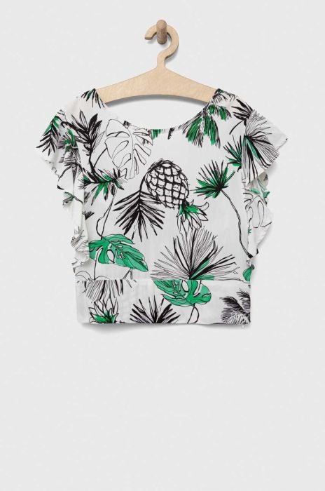 Дитяча блузка Birba&Trybeyond колір зелений Дитяча блузка Birba&Trybeyond колір зелений