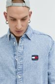 Бавовняна сорочка Tommy Jeans чоловіча relaxed класичний комір колір блакитний (2877948) Бавовняна сорочка Tommy Jeans чоловіча relaxed класичний комір колір блакитний (2877948)
