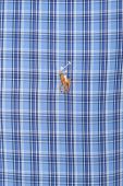 Сорочка Polo Ralph Lauren чоловіча slim класичний комір колір блакитний Сорочка Polo Ralph Lauren чоловіча slim класичний комір колір блакитний