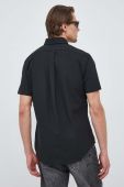 Сорочка Polo Ralph Lauren чоловіча колір чорний regular комір button-down