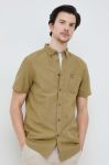 Бавовняна сорочка Lyle & Scott чоловіча колір зелений regular комір button-down (3103363)