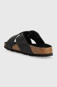 Шкіряні шльопанці Birkenstock Siena Big Buckle жіночі колір чорний 1020156 1020156-black Шкіряні шльопанці Birkenstock Siena Big Buckle жіночі колір чорний 1020156 1020156-black