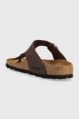 В'єтнамки Birkenstock RAMSES жіночі колір коричневий на плоскому ходу 44703 44703-darkbrown