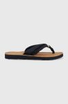 В'єтнамки Tommy Hilfiger TH ELEVATED BEACH SANDAL жіночі колір синій на плоскому ходу FW0FW06985 В'єтнамки Tommy Hilfiger TH ELEVATED BEACH SANDAL жіночі колір синій на плоскому ходу FW0FW06985