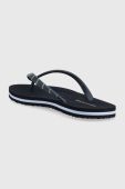 В'єтнамки Tommy Hilfiger TOMMY ESSENTIAL BEACH SANDAL жіночі колір синій на плоскому ходу FW0FW07141