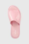 Шльопанці Melissa MELISSA BECKY AD жіночі колір рожевий на платформі M.32818.1358