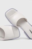 Шльопанці Melissa MELISSA SHAPE AD жіночі колір білий каблук блок M.32955.52063 Шльопанці Melissa MELISSA SHAPE AD жіночі колір білий каблук блок M.32955.52063