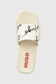 Шльопанці HUGO Emma жіночі колір білий 50493072